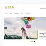 Webify – Free, Responsive, WooCommerce Ready WordPress Theme
