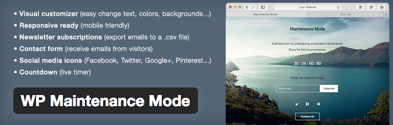 WP-Maintenance-Mode