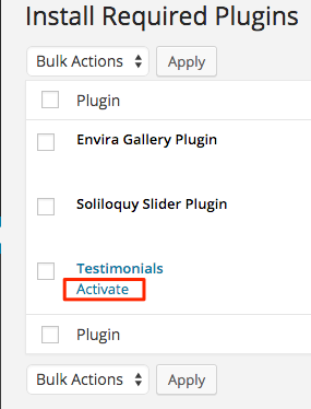 Activate-plugin